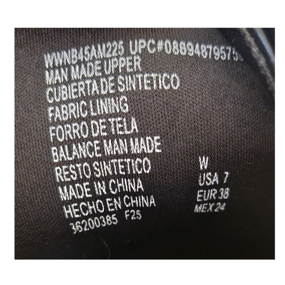 🌿No Boundaries Size 7 Wide Black Faux Leather Moto Boots Chunky Block Heels - Picture 10 of 15